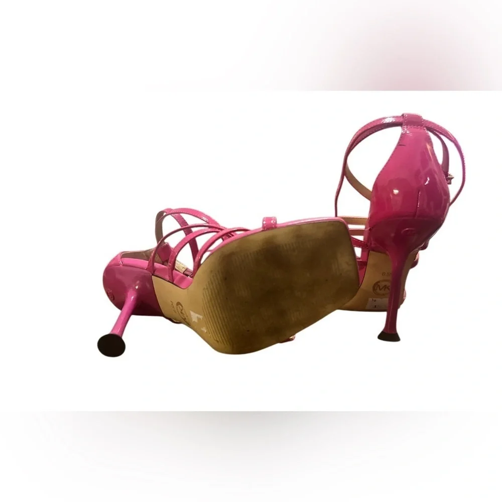 Michael Kors Fuchsia Strappy Heels